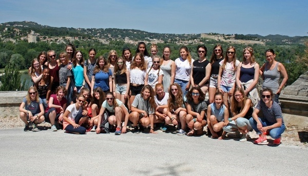 Avignon-Austausch Gruppenbild