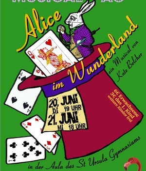 Plakat Alice im Wunderland