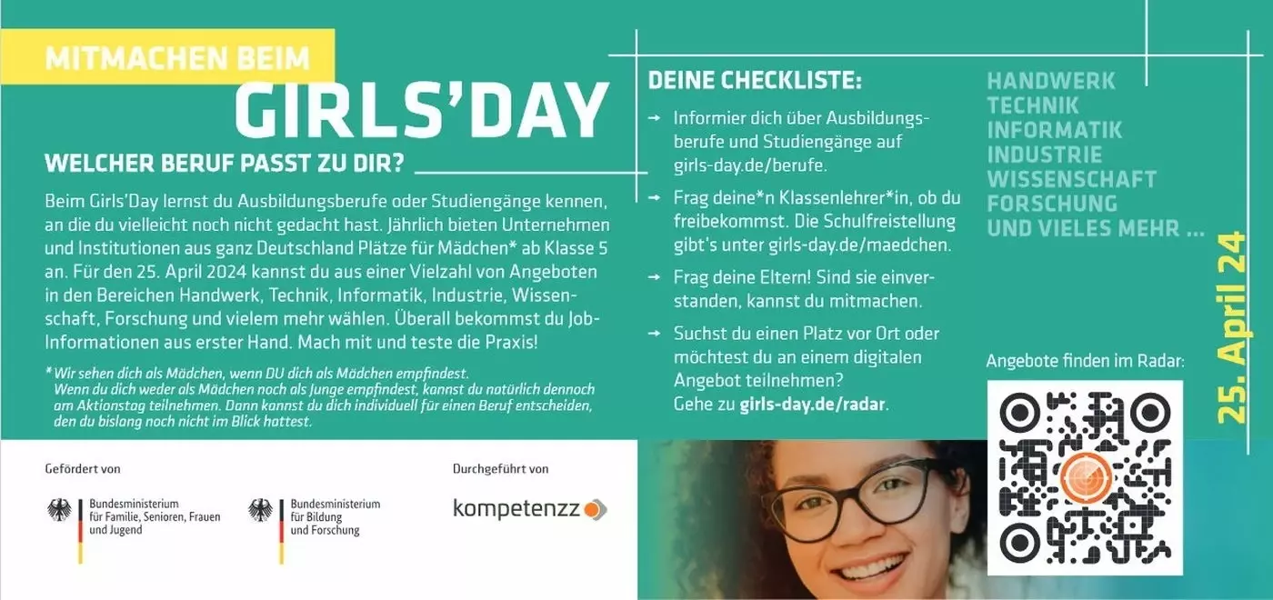 Checkliste Girls day